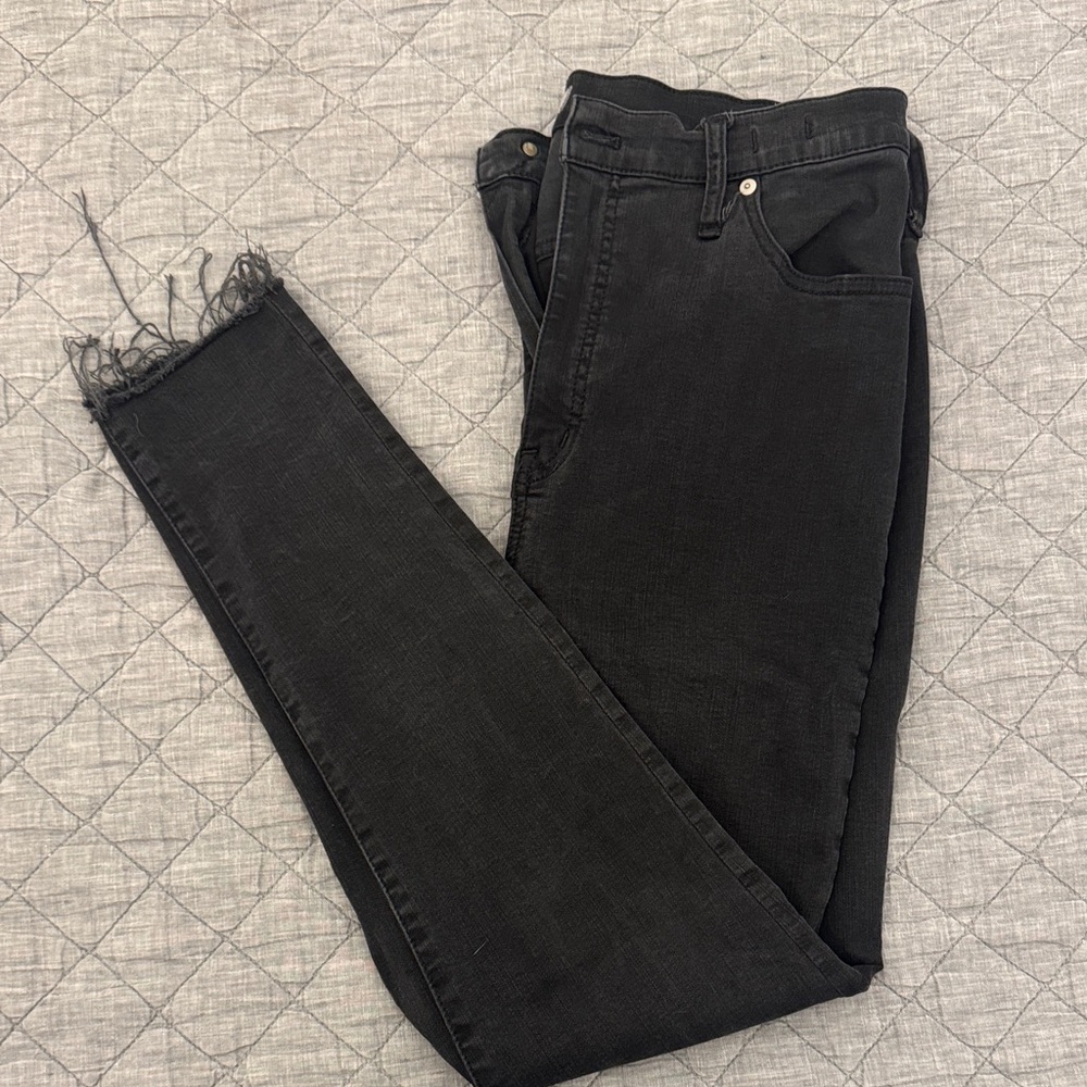 Madewell Black Ankle Jeans